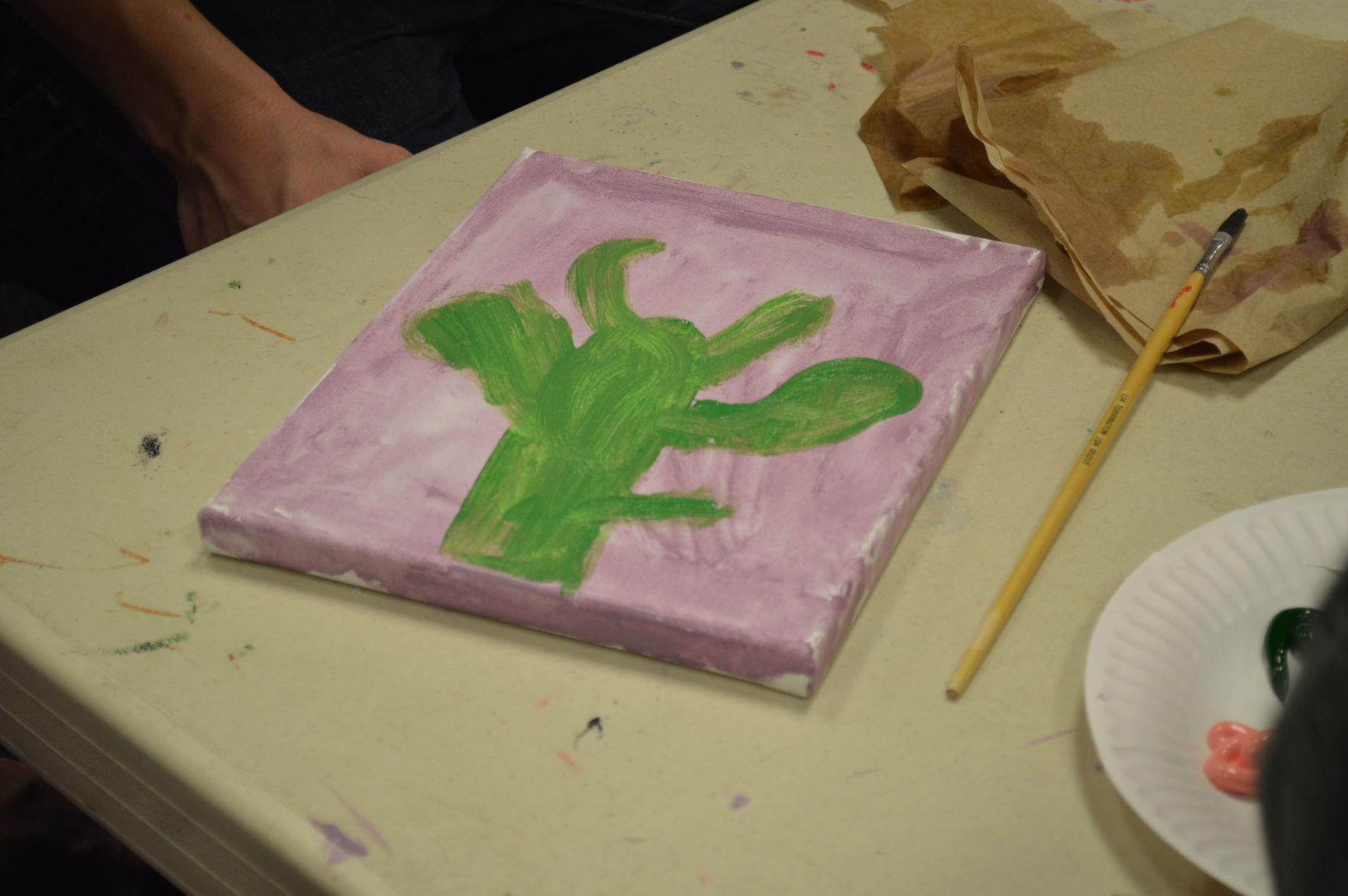 Paint nite at Bookmans offers fun and art for all